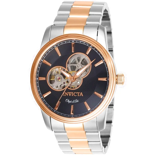 Invicta Objet D Art Automatic Black Dial Men's Watch 27563