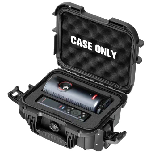 LUGECASE Hard Case for Anker Nebula Capsule 3 - Waterproof Portable Projector Hard Shell Case: All-in-One Travel Carrying Box for Anker Capsule 3 & 3 Laser | Foldable Stand: for Home Theater & Travel & Campers