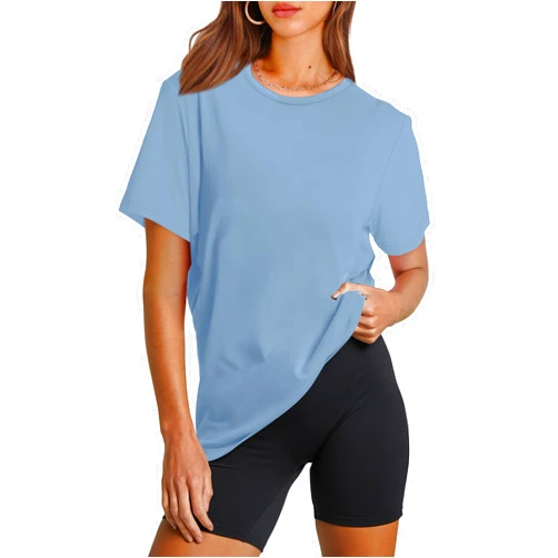 OFEEFAN Workout Tops for Women UPF 50+ Breathable Quick Dry Loose Fit T Shirt Outdoor Yoga Running Hiking Gym Tee Top
