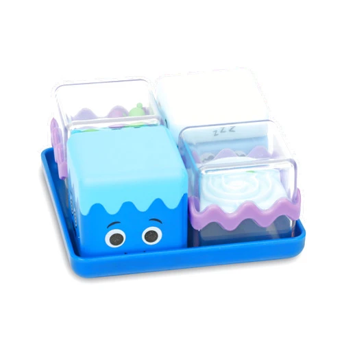 Learning Resources Cool Down Cubes Sensory Fidget Set, Fidgets for Kids, Sensory Toys for Toddlers, Fidgets for Classrooms, Ages 3+,5 Pieces