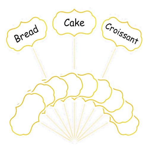 Naturahand 72 PCS Cheese Markers Food Labels for Charcuterie Board Buffet Labels Food Tags Blank Chalkboard Cupcakes Toppers Toothpick Flags Cupcake Toppers Sandwich Picks for Wedding Birthday Party Decorations