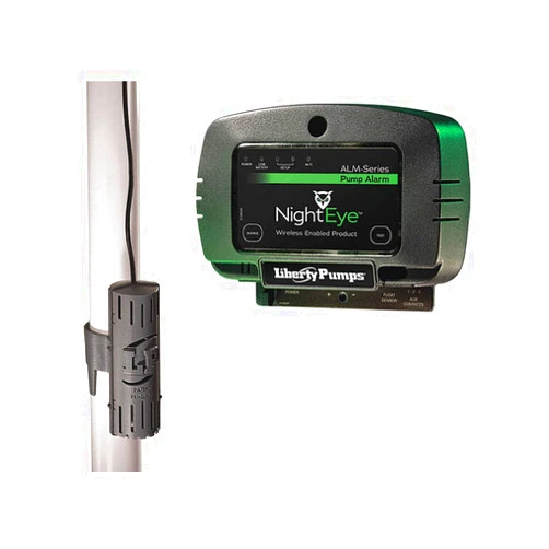 Liberty Pumps ALM-P1-EYE StormCell 442-Series Alarm, NightEye Wireless Enabled, Indoor, 115V, Compact Snap-On Float with 10' Cord