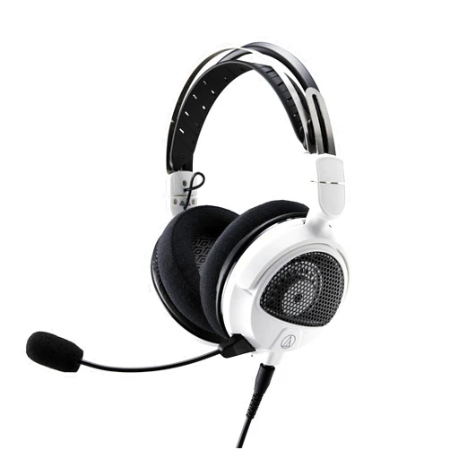 Audio-Technica ATH-GDL3WH Open-Back Gaming Headset, White