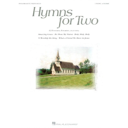 Carol Klose Hymns for Two – Intermediate Piano Duet | 1 Piano, 4 Hands Sheet Music Songbook | 12 Popular Hymn Arrangements | Hal Leonard Music Book for Church and Worship Pianists | Arranged by Carol Klose