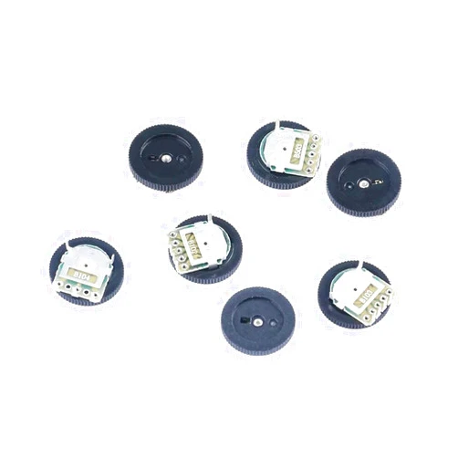 VICLEOTECH 20Pcs Single Dial Potentiometer 1K 5K 10K 20K 50K 100K Ohm Volume Switch Disk B102 B502 B103 B203 B503 B104
