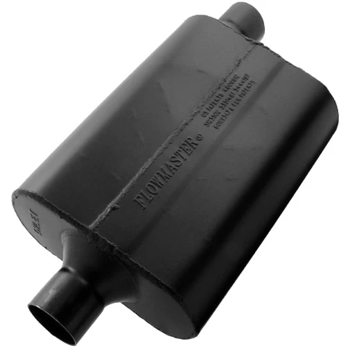 Flowmaster NEW FLOWMASTER SUPER 44 SERIES CHAMBERED MUFFLER,BLACK,2.25