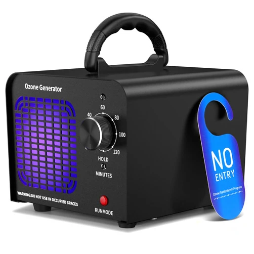 ODUOD Ozone Generator 36000mg/h, Ozone Machine Odor Removal, High Capacity Ozone Odor Eliminator for Car/Home/Smoke/Pet Odor(Black)