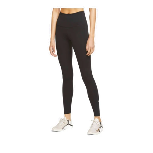 NIKE W NK ONE DF HR TGHT Black/White
