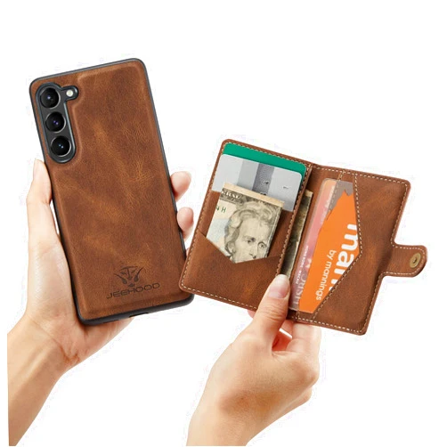 Zinalop 2-in-1 Wallet Phone Case for Sumsang S23 6.1