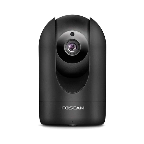 Foscam 4MP/2K Wireless Security Camera, Indoor 2.4/5GHz WiFi Smart Home Camera,Human/Motion/Sound Detection, Free APP/Cloud, 2-Way Audio, Pan/Tilt, Night Vision,Compatible with Alexa (Black)