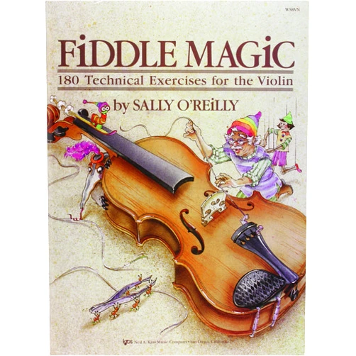 Sally O'Reilly WS8VN - Fiddle Magic - 180 Technical Exercises for the Violin