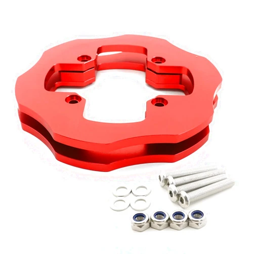 SFriding Rear Sprocket Guard Chain Protector for Honda TRX250 TRX 350 TRX300 TRX400 TRX450, Compatible with JTR1350 (Red)