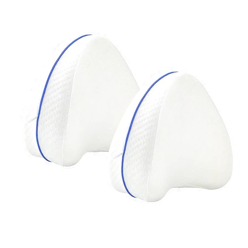 ILFANM 2 pcs Replacement Pillow Case for Contour Legacy Leg，Washable Zippered，Lightweight and Soft， Cover ONLY（White）