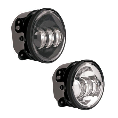 J.W. SPEAKER Jw Speaker 6145j - 12v Panel Fog Light Set - Chrome