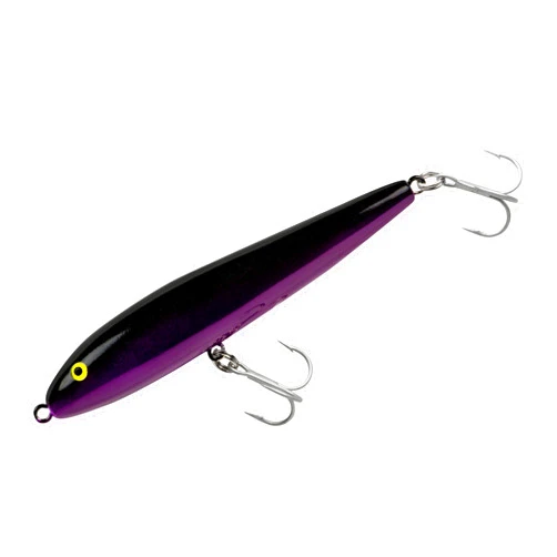 Rebel T20CC1 Jumpin' Minnow - Purple/Black (4-1/2 Inch, 3/4oz)