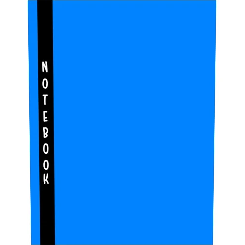Beatrice Carter Notebook: Blue Cover - Size (8.5 x 11 inches) 100 Pages: Lined Paper, For Men And Women