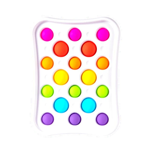Fat Brain Toys Fat Brain Dimpl Pops, Early Development & Educational Baby Toy, Suitable for Boys & Girls Aged 3 Years Or Above