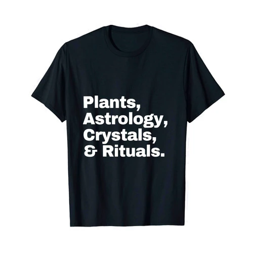 Spiritualcare.co Plants, Astrology, Crystals, Rituals | Mystic | Pagan T-Shirt