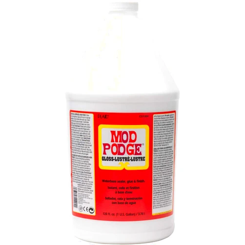 Mod Podge CS11204 Waterbase Sealer, Glue & Decoupage Finish, 128 oz, Gloss, 128 Fl Oz