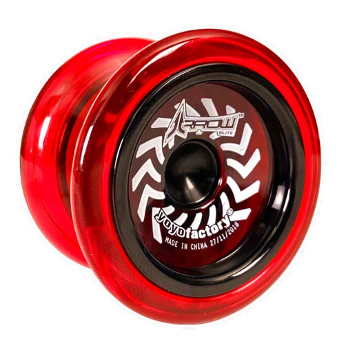 YOYO FACTORY Arrow YoYo - Red with Black Cap