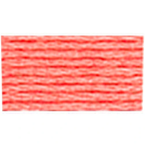 DMC 117-352 Mouline Stranded Cotton Six Strand Embroidery Floss Thread, Light Coral, 8.7-Yard