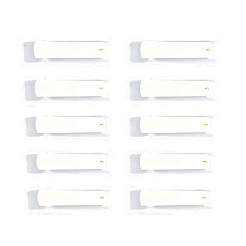 SUNGOOYUE 10PCS Saxophone Reeds, Stable Sound High Strength Soprano Tenor Sax Traditional Reeds Replacement (Strength 3.0)