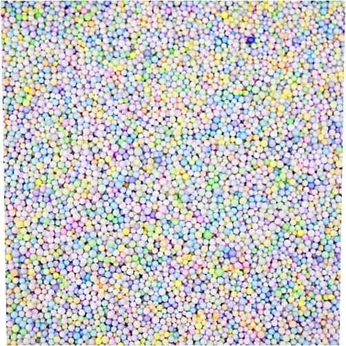 AOODOOM 80000 Pieces Foam Beads - Colorful Foam Beads for Slime 2-3mm Foam Balls Slime Supplies for Kids Art Homemade Slime, Wedding and Party Decorations