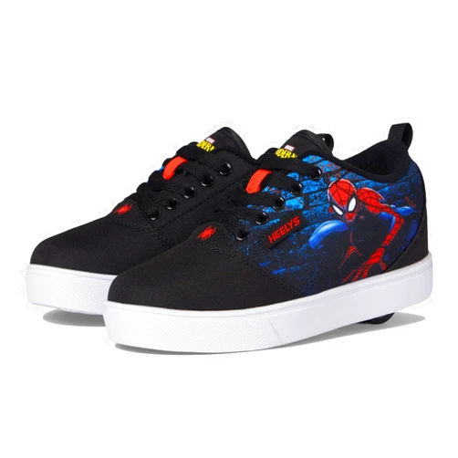 HEELYS Unisex-Child Pro 20 Spiderman (Little Big Kid) Wheeled Heel Shoe