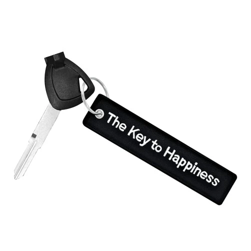 TOKCKYBL Premium Motorcycle Keychain - Durable Embroidered Key Tag for Riders of Cars, ATV, Dirt Bikes & More