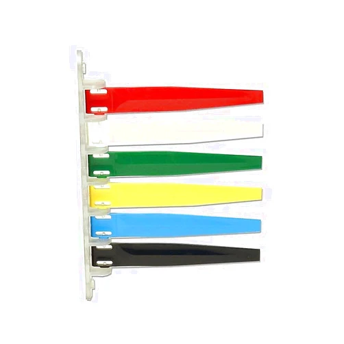 Unimed-Midwest Unimed Primary Colors Exam Room Flags, 6 Flags