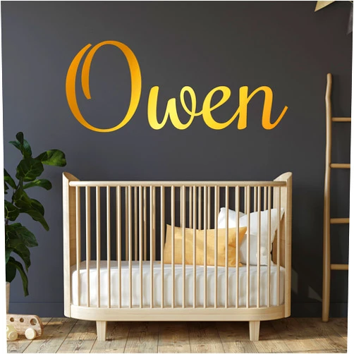 WallTag Name Wall Decal, Name Sign, Custom Name Sticker, Nursery Decal, Boys Room, Girls Room, Personalized Name, 36 Fonts to choose from