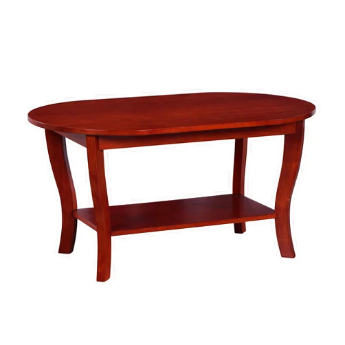 Convenience Concepts American Heritage Oval Coffee Table 36