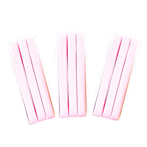 Huini Compressed Salon Spa Facial Cleansing Sponge Sticks, Natural (240 Count) (Pink) CD- 114 x 20