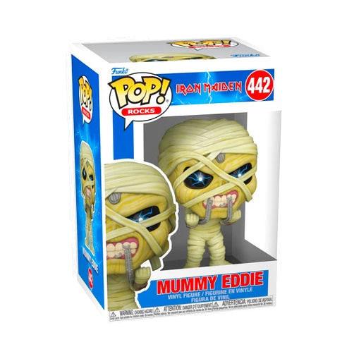 Funko POP Rocks: Iron Maiden - Eddie Mummy Eddie - Collectable Vinyl Figure - Gift Idea - Official Merchandise - for Kids & Adults - Music Fans - Model Figure for Collectors and Display