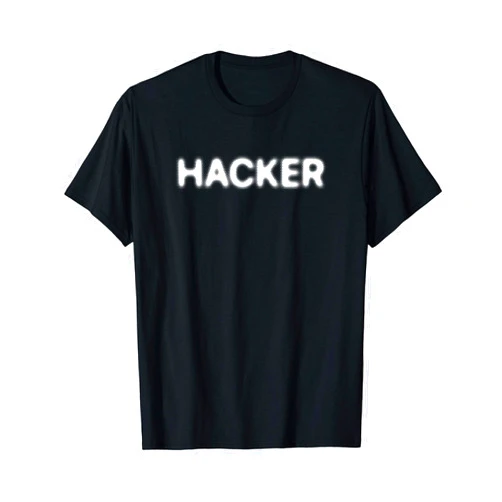 TC Hackers Gifts Cool Dotted Hacker Gifts For Coder And Programmer #4 T-Shirt