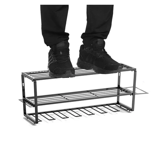 TRUELAND Power Tool Rack for Garage or Workshop Storage (7 Slots 3 Shelves)