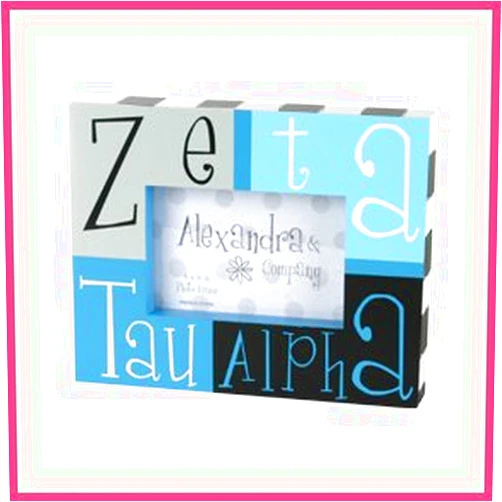 Aictoe Zeta Tau Alpha - Block Frame
