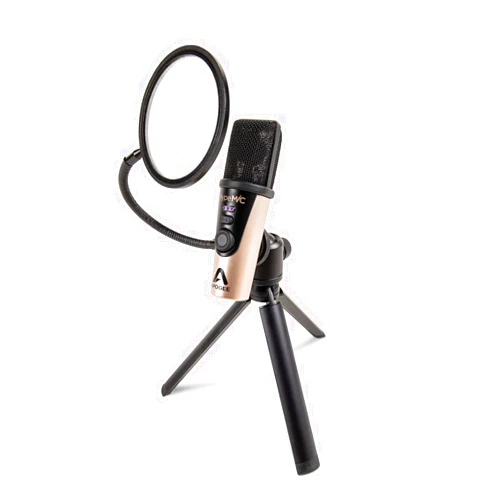 Apogee Hype Mic - USB Microphone with Analog Compression for Capturing Vocals and Instruments, Streaming, Podcasting, and Gaming