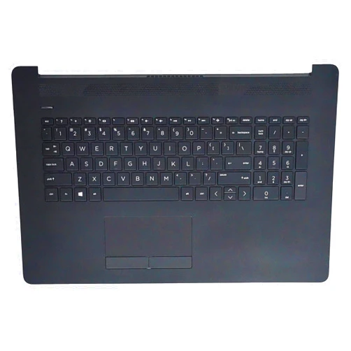 Jxjslp Replacement Upper Case Palmrest for HP 17-by 17-CA 17T-by 17Z-CA Series Laptop Top Cover Keyboard Assembly with Non-PTP Function Touchpad L22751-001 L48409-001 Jet Black
