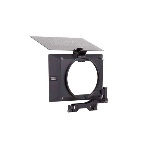 Wooden Camera Lightweight Zip Box Pro 4x5.65 Matte Box with Swing-away Bracket, Interchangeable Mounting Backs System, Supports Up to Three Filters, Mounts on 15mm LW Rods