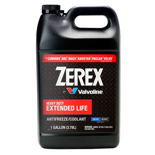 Zerex Extended Life Red Heavy Duty (HD) Concentrate Antifreeze/Coolant 1 GA