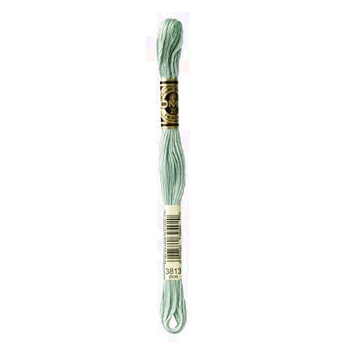 DMC Stranded Cotton Embroidery Thread 3813 - per Skein