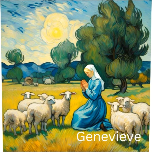Rob Bollman Genevieve: The story of Saint Genvevieve for young readers