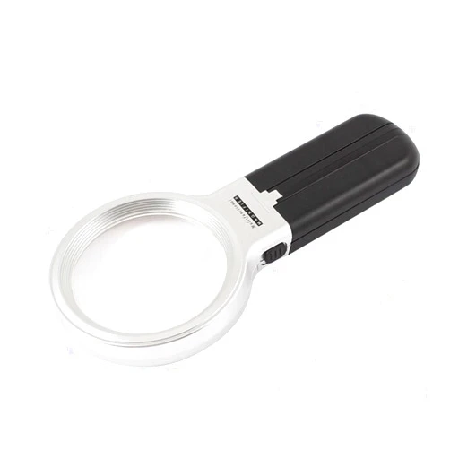 MAGNIFYING AIDS 3X Lighted Pocket Magnifier with Compass