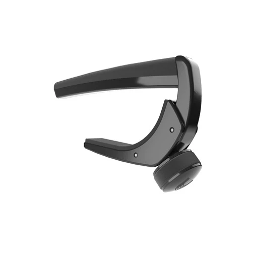 Planet Waves D'Addario Guitar Capo – Pro Plus Capo - Ideal for Acoustic, Electric, Classical, & 12-String Guitars - Black
