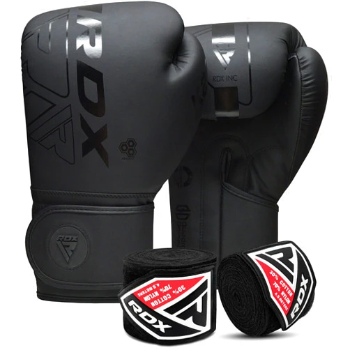 RDX Boxing Gloves 14 Oz Men Women with Boxing Hand Wraps Inner Gloves, 180 Inches Mexican Style Boxing Wrist Straps, Heavy Punching Bag Gloves for Boxing Kickboxing, Muay Thai, MMA Martial Arts