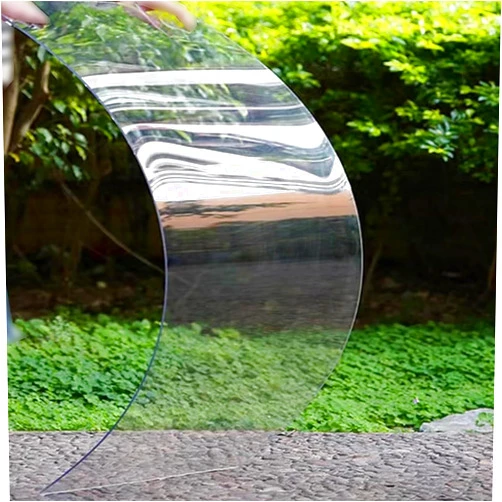 CghhDY Polycarbonate Roofing Panel Greenhouse Lighting Panel Waterproof Plastic Sheet, for Pergola Canopy Gazebos(0.6x2m/2x6.6ft)
