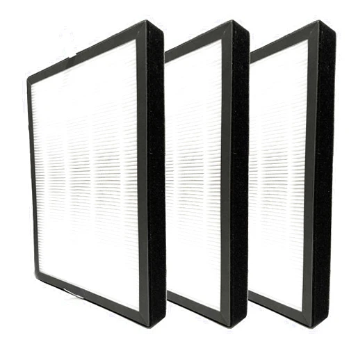 Nispira True HEPA Carbon Filter Replacement Compatible with Azeus GL-FS32 MOOKA GL-FS32 KOIOS Air Purifier, 3 Packs