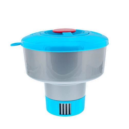 U.S. Pool Supply Pool Chlorine Floater Dispenser with Pop-Up Refill Indicator - Holds 3