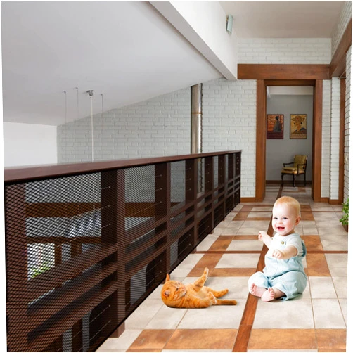 JIFTOK 2 Sets Baby Gate for Stairs, Banister Guard for Kids, Pets, Toys, 21.6 ft x 2.6 ft Mesh Netting Safety Net for Balcony Rail Stair, Stairway Net Safety Products for Indoor & Outdoor (Black)